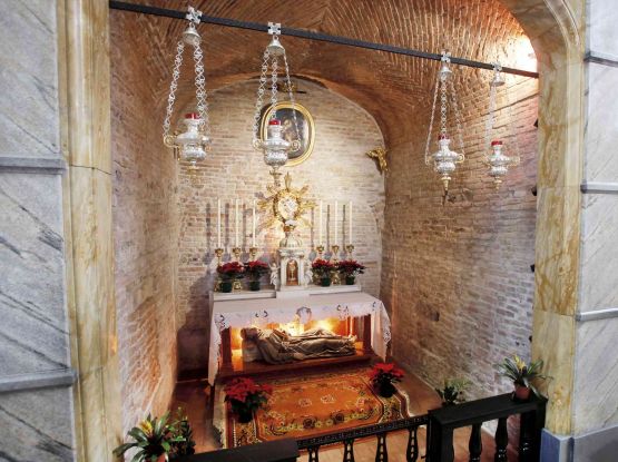 Cella del transito, santuario dell'Arcella